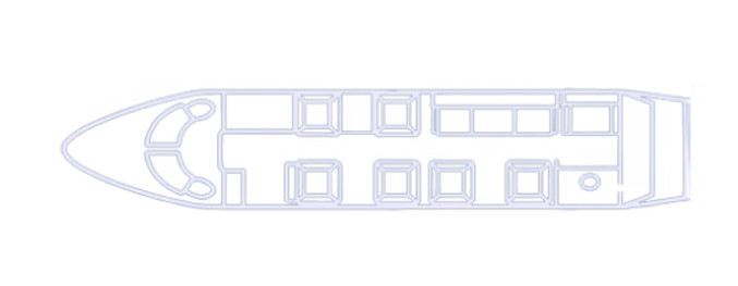 Praetor 600 Floor Plan